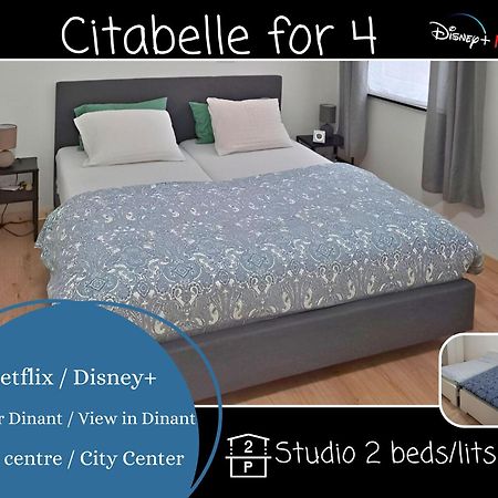O Reflets - Citabelle For 4 - Studio 2 Rooms View "Citadelle" Dinant Bagian luar foto